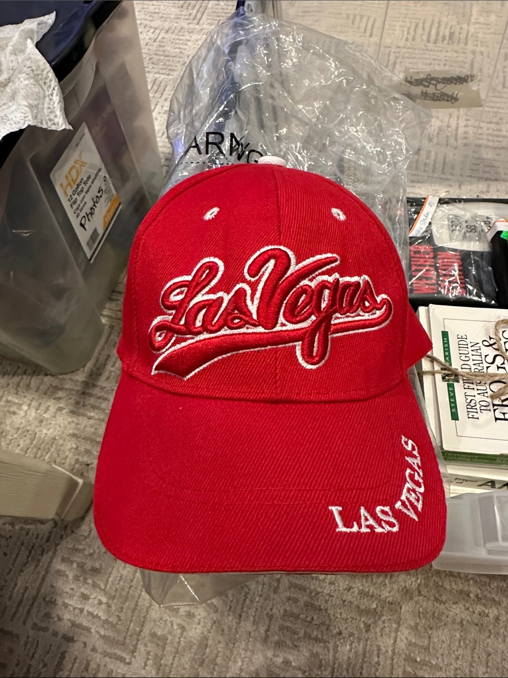 Gently hardly worn Las Vegas cap one size fits all (SKU 44)
